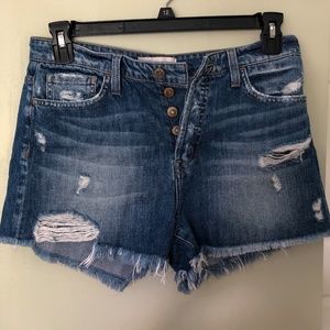 Flying Monkey denim shorts